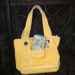 Vera Bradley Purse with matching wristlet